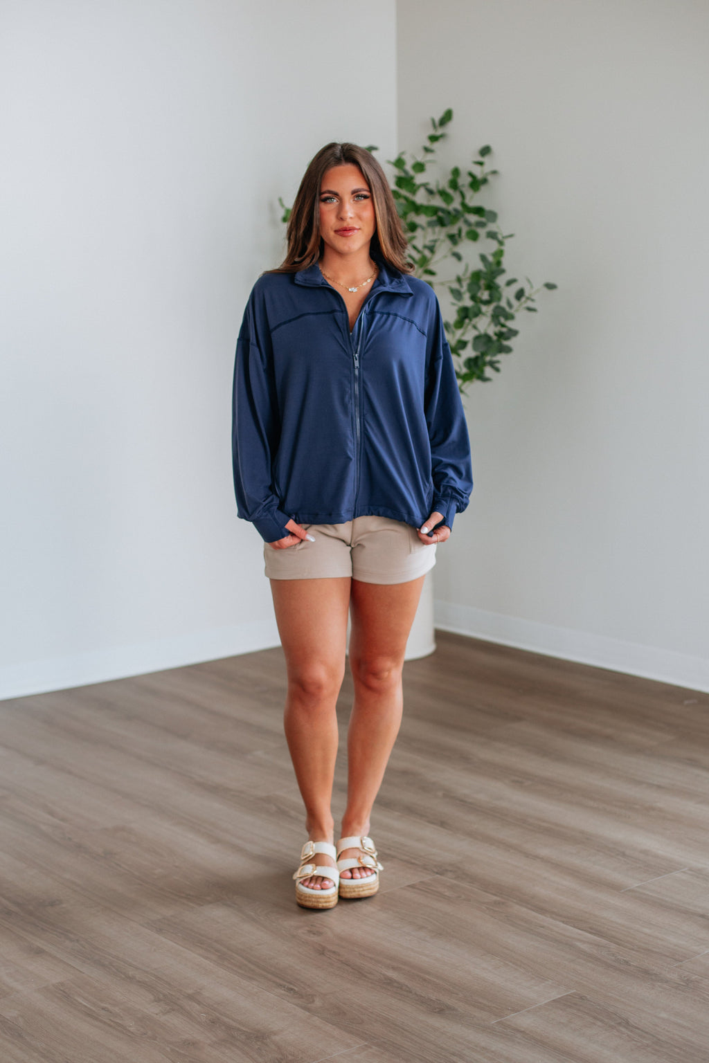 Sacsha Active Jacket - Navy
