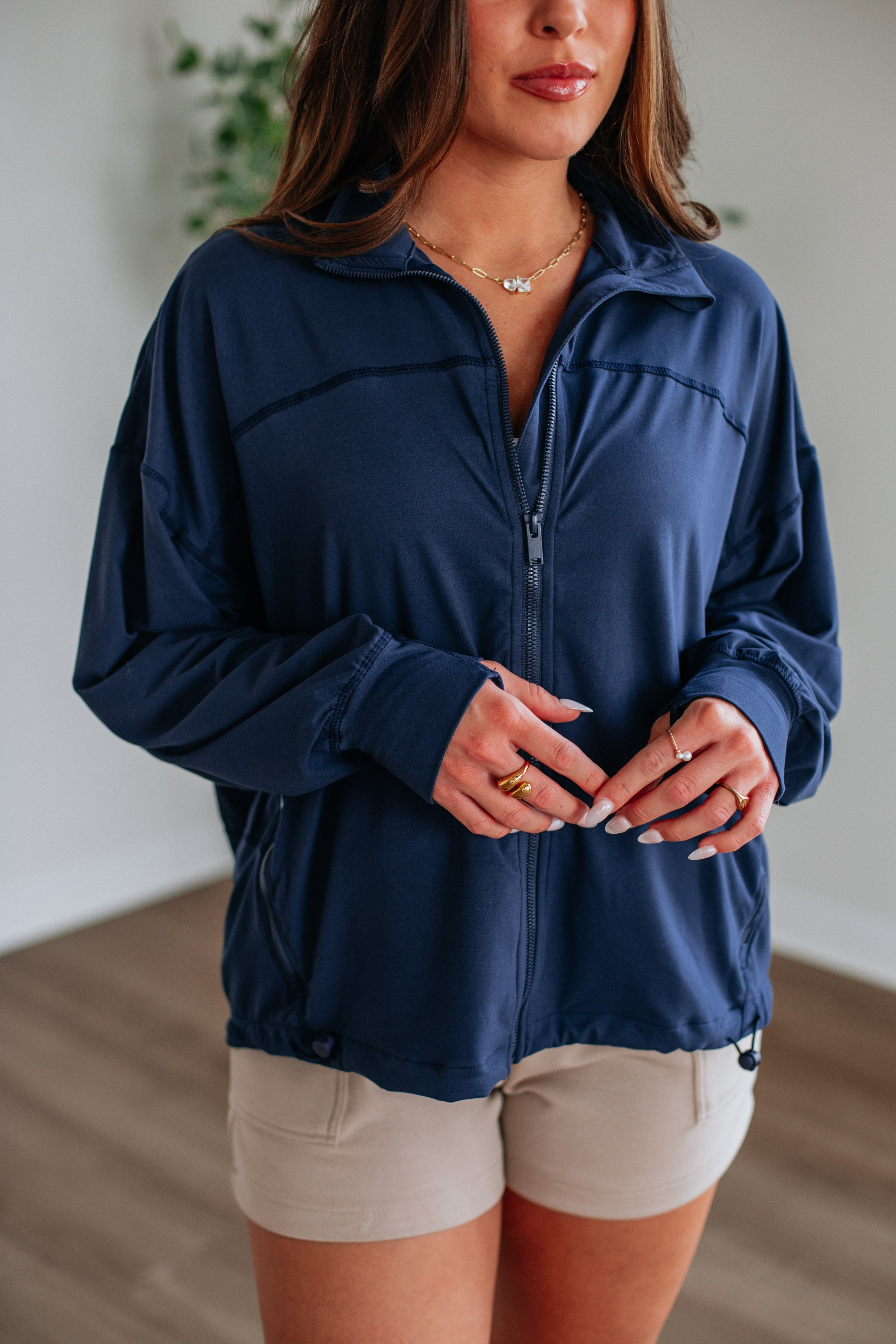 Sacsha Active Jacket - Navy