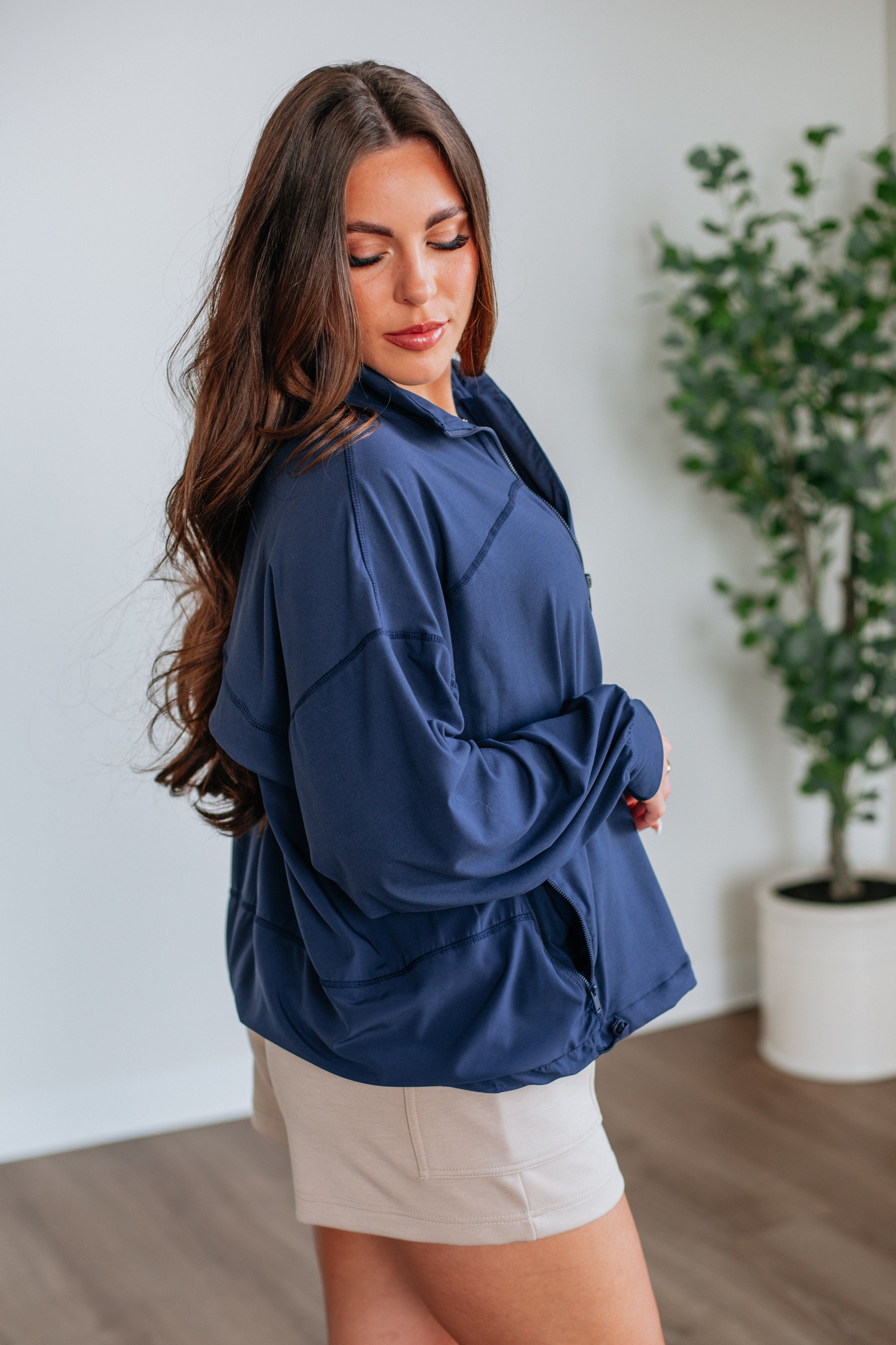 Sacsha Active Jacket - Navy