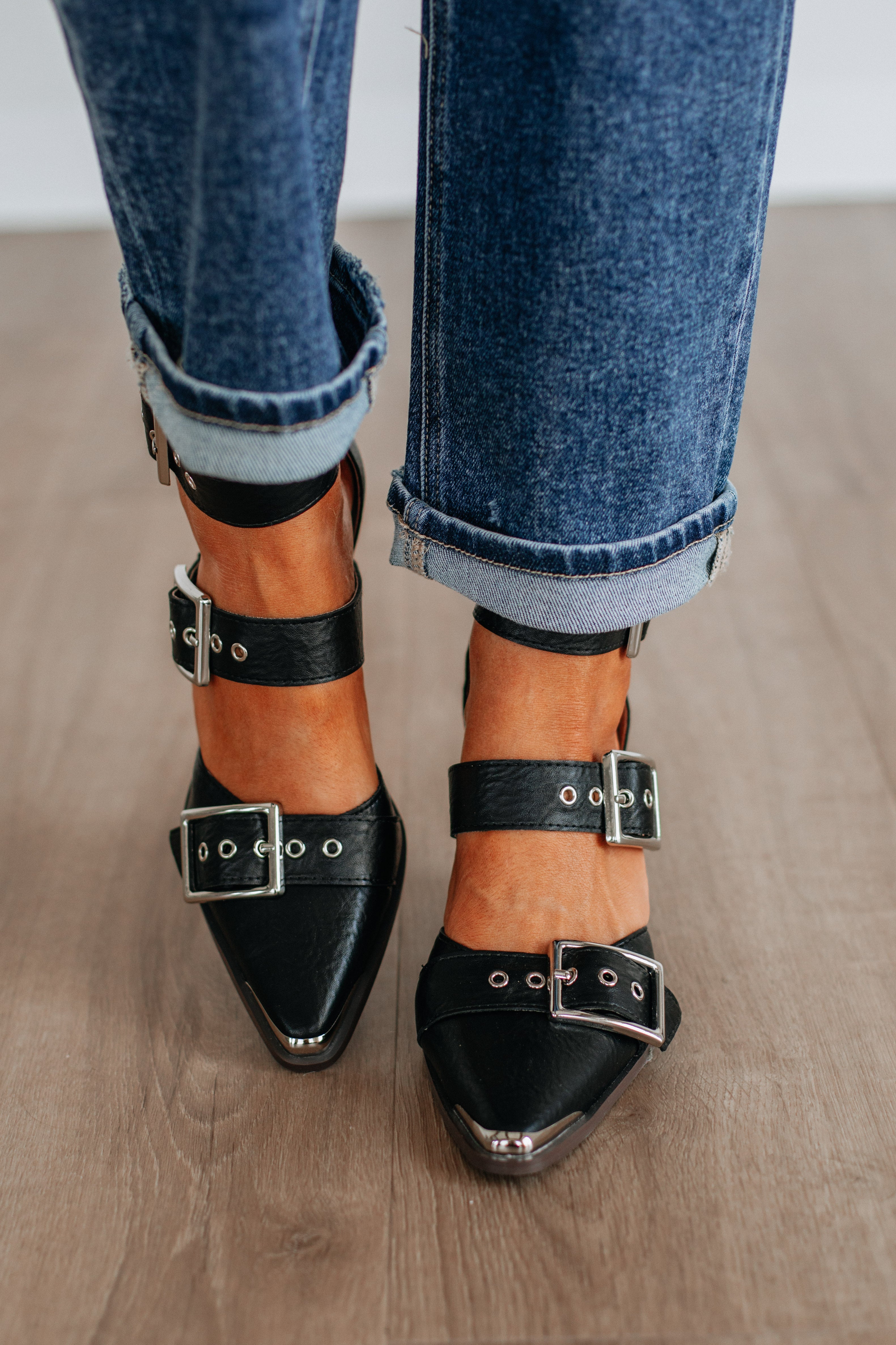 Proving My Point Heels - Black