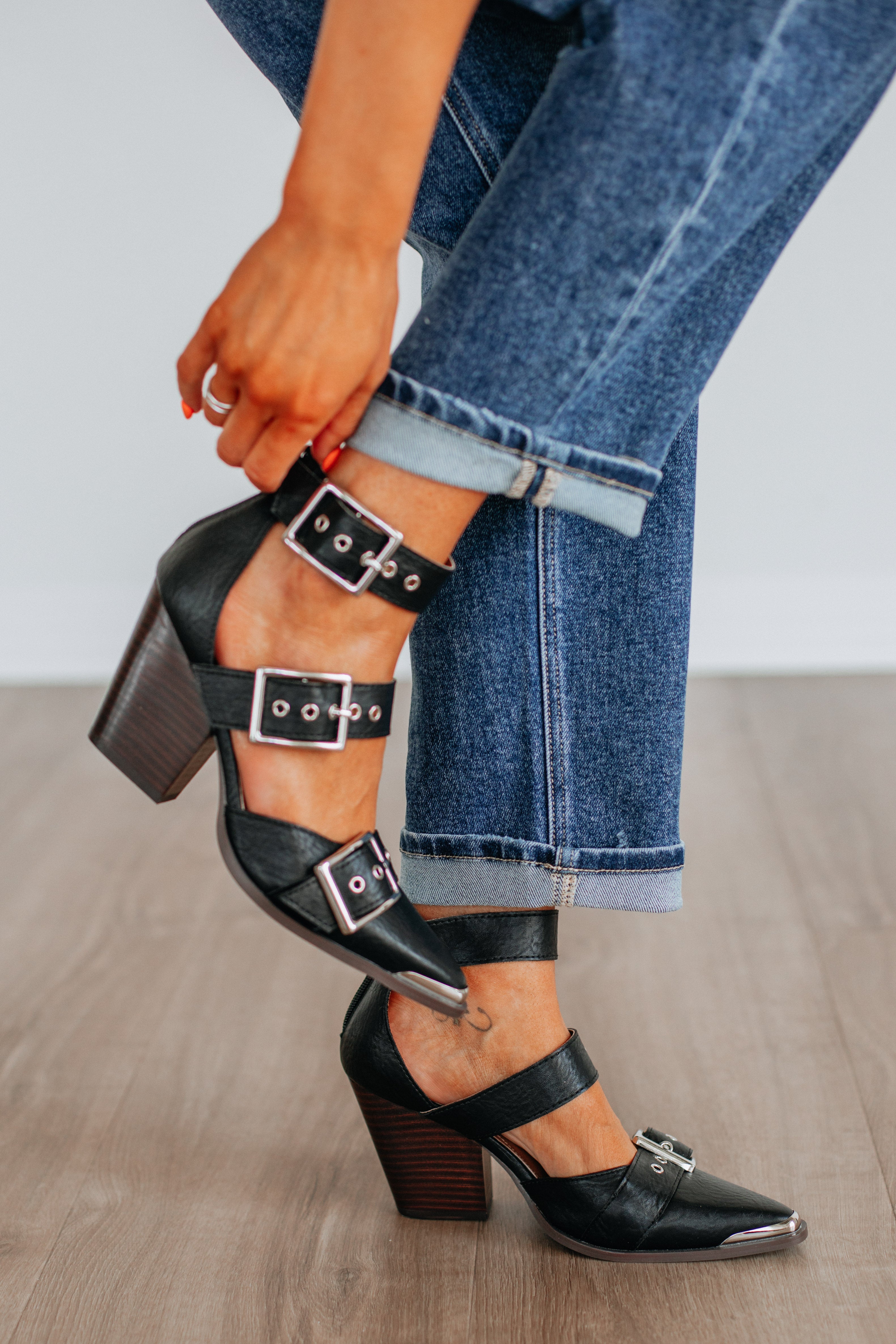 Proving My Point Heels - Black