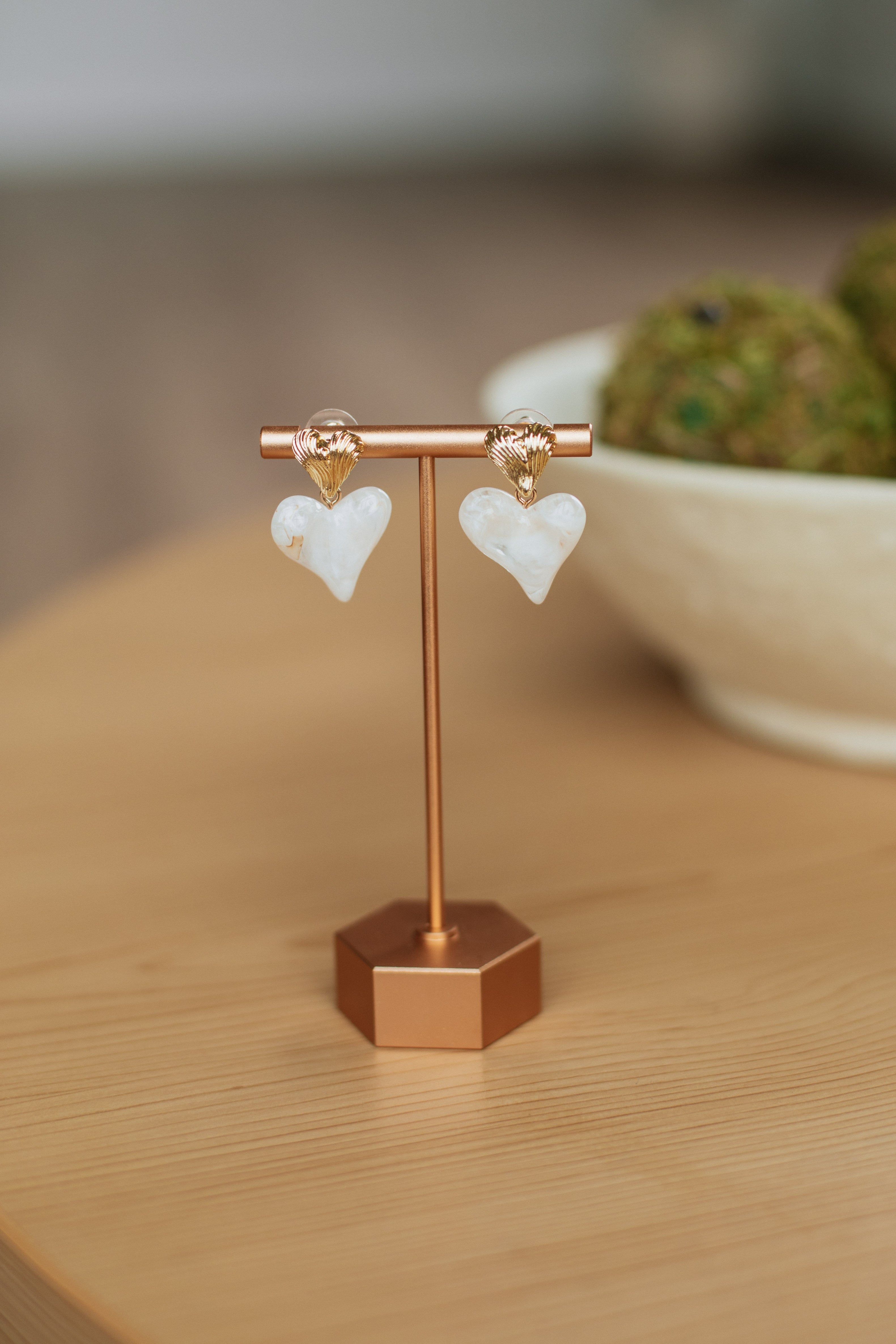 Kelsea Heart Earrings