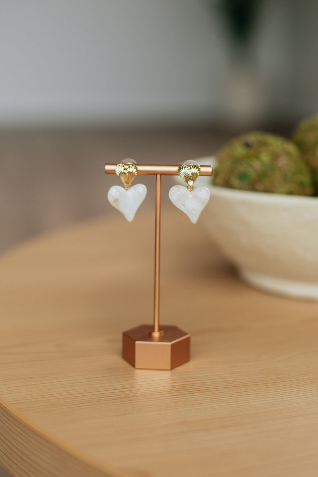 Kelsea Heart Earrings