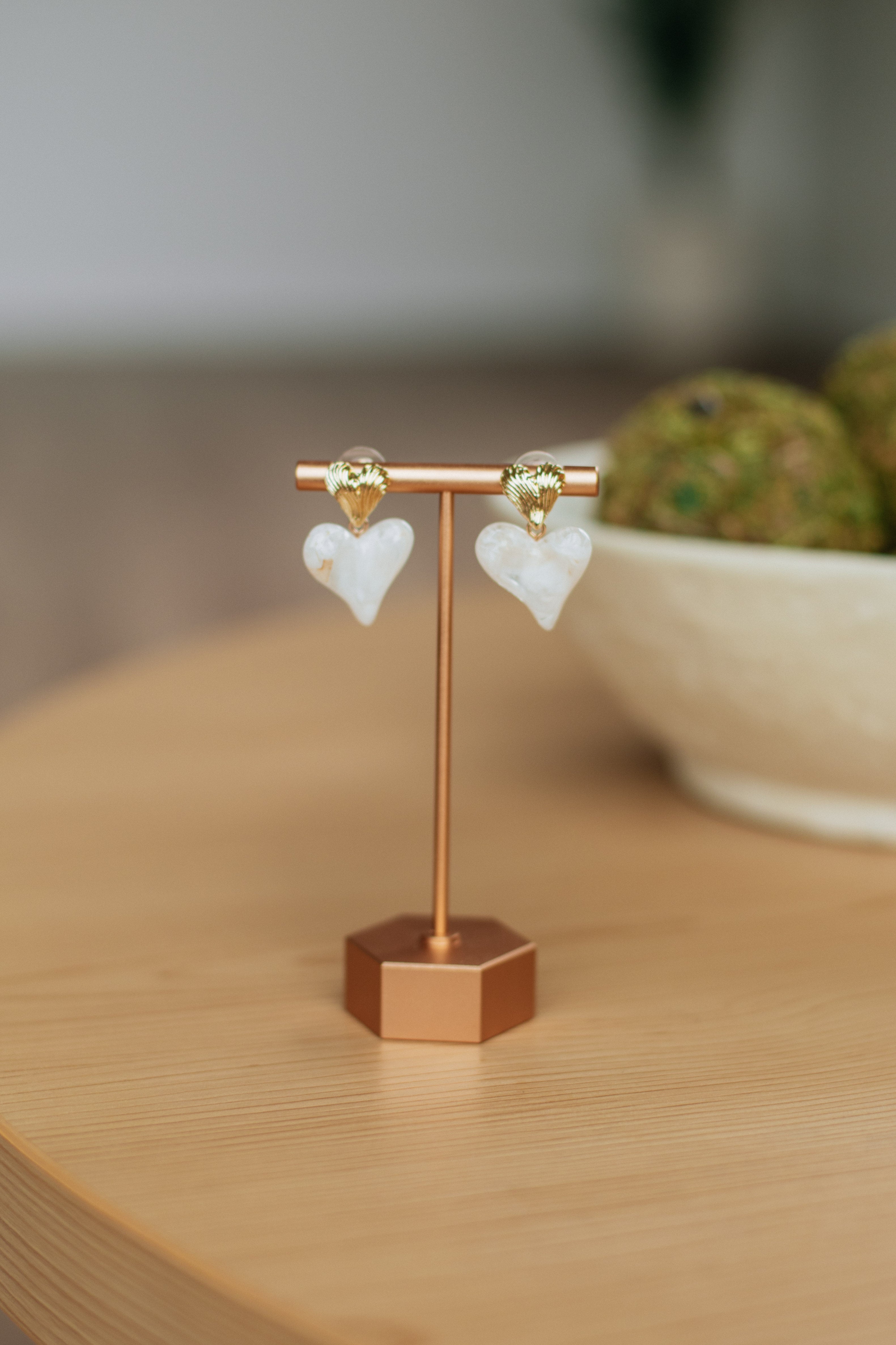 Kelsea Heart Earrings