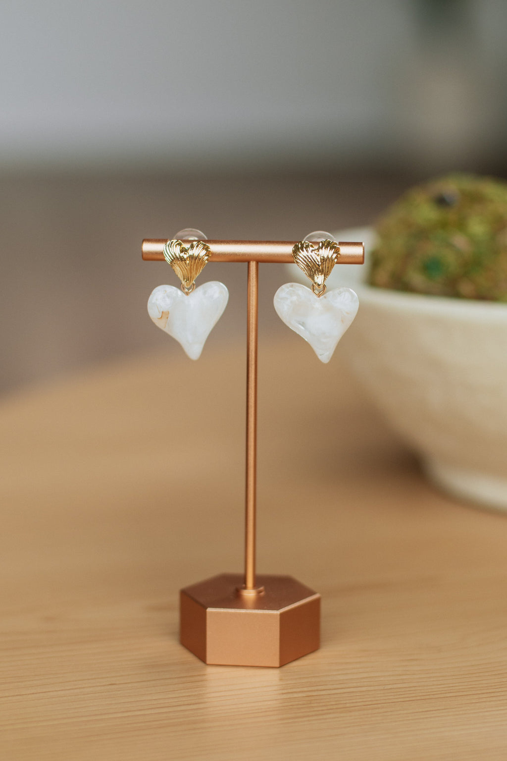 Kelsea Heart Earrings