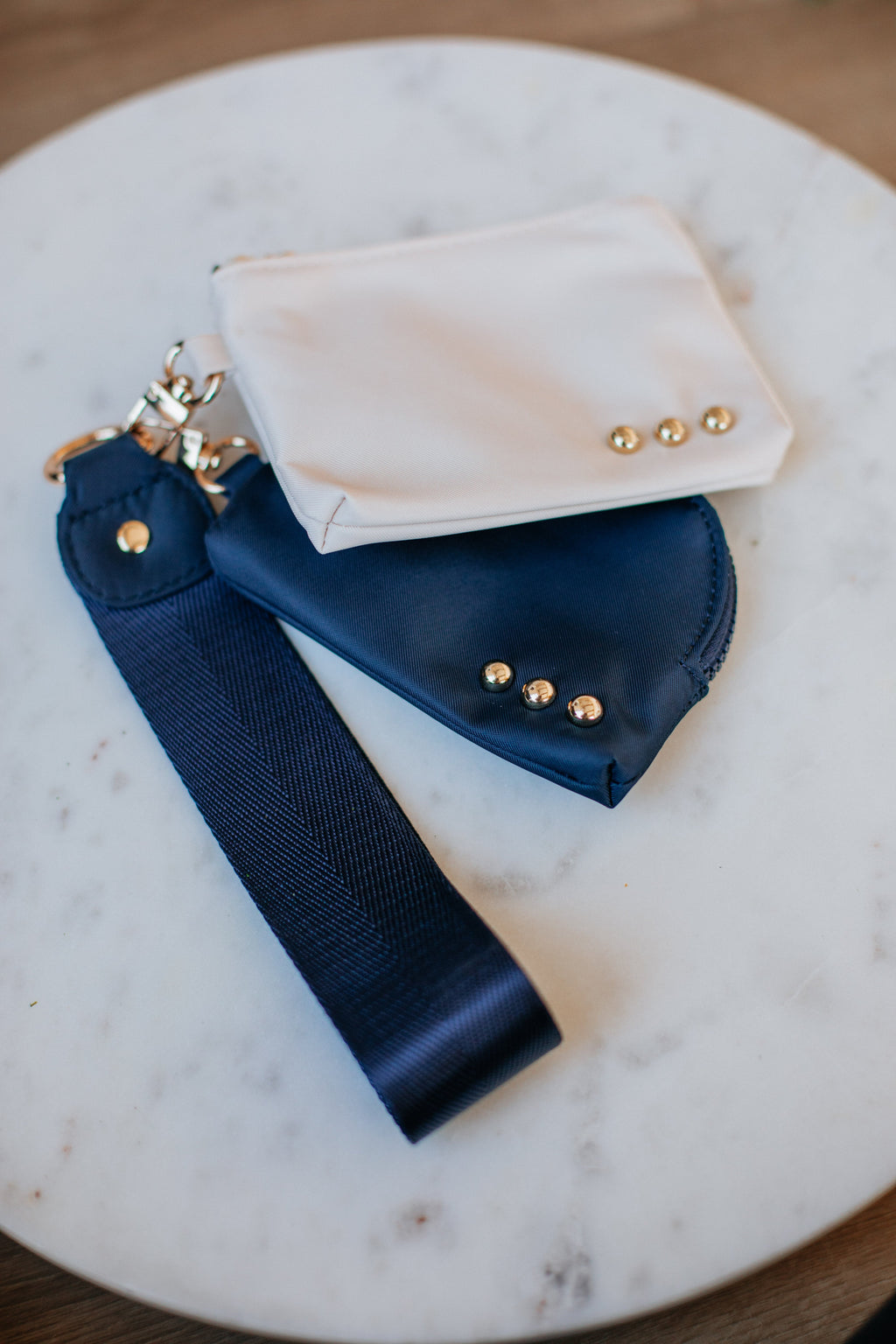 Dania Dual Wristlet - Navy