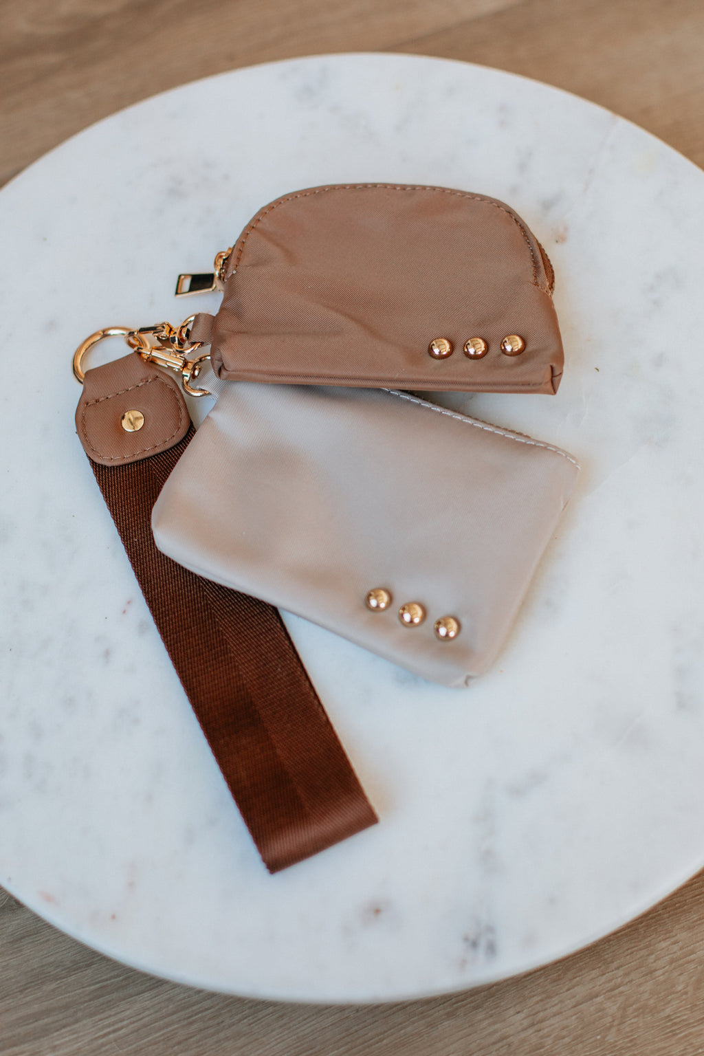 Dania Dual Wristlet - Mocha